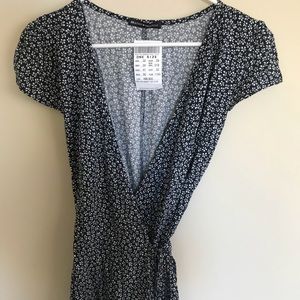 brandy melville floral robbie dress